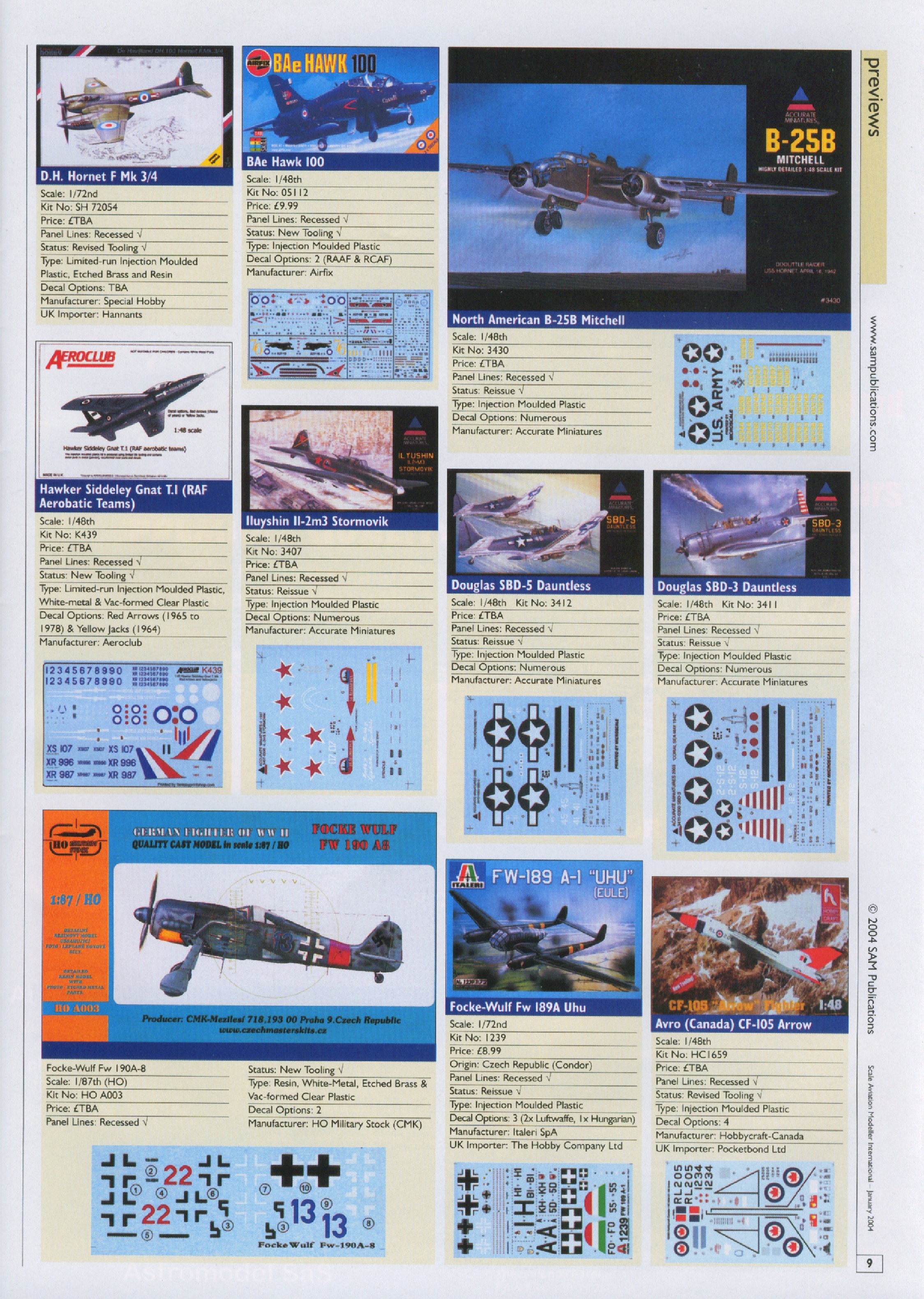Scale Aviation Modeller International 2004-01